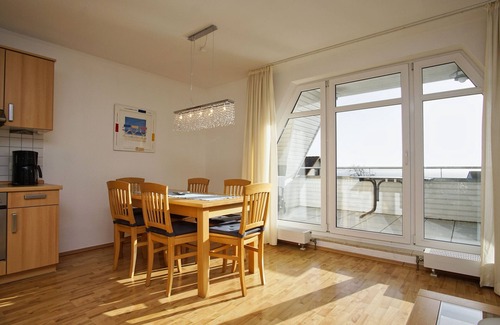 Breege Appartement | Maisonette apartment near the harbor with sea view, balcony - Hafenhäuser Breege FeWo 06