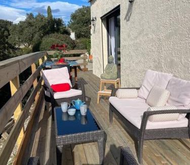 Montaud Chalet De Ski | Maisonnette avec grande terrasse