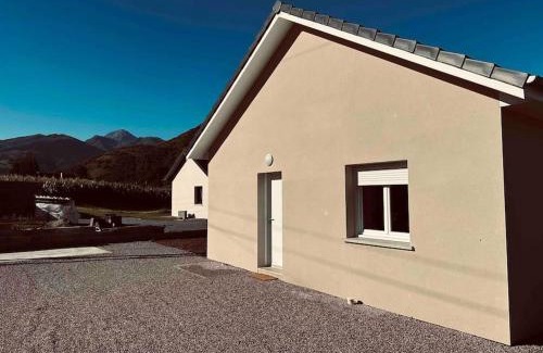 Gerde Maison | Maisonnette avec vue Montagne et jardin