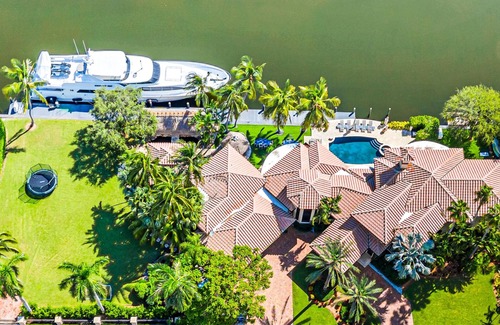 Riviera Isles Villa | Majestic Waterfront Villa / Venice of America / Heated Pool / Canal View & Access / Royal Key