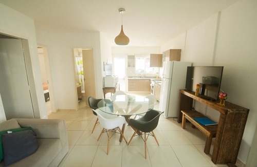 Pilar Appartement | Manga Verde Beach 03: Vue sur la piscine et la plage H