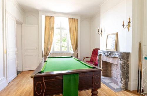 Montier-en-Der Maison | Manoir 19e 7 chambres, piscine chauffée, parc arboré proche lac en Champagne - FR-1-611-95