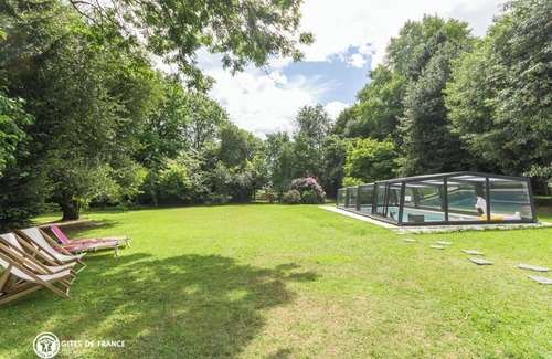 Bouquetot Maison | Manoir Le Carrosse - 15p, piscine chauffée, à 1h30 de Paris et 1h des plages