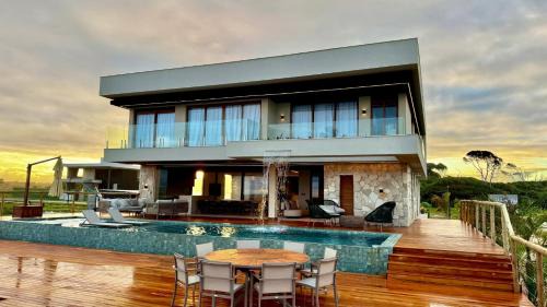 Barra do Jacuipe Maison | Mansão Pé na Areia 8 Suítes Alphaville Guarajuba