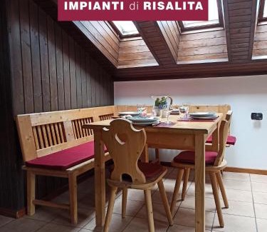 Alba Appartement | MANSARDA MARMOLADA sui campi da sci