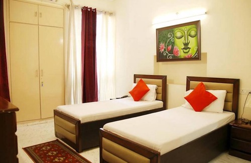 South Extension Maison | Maplewood Guest House, Neeti Bagh, New DelhiIl est une maison d'hôtes Boutiqu - Chambre 2