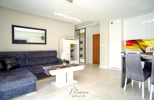 Ilawa Appartement | Marina Apartament 11 Iława - z prywatnym miejscem parkingowym w podziemnym garażu