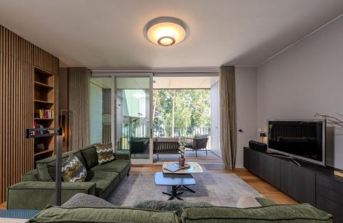 Bad Saarow Appartement | Marina Apartment am See mit Pool und Sauna