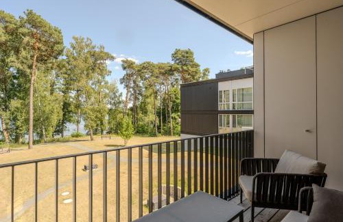 Bad Saarow Appartement | Marina Apartment am See mit Pool und Sauna