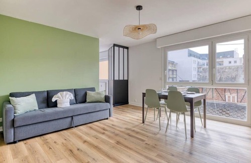 Quartier Pasteur Appartement | Marine, votre F2 moderne à Rouen