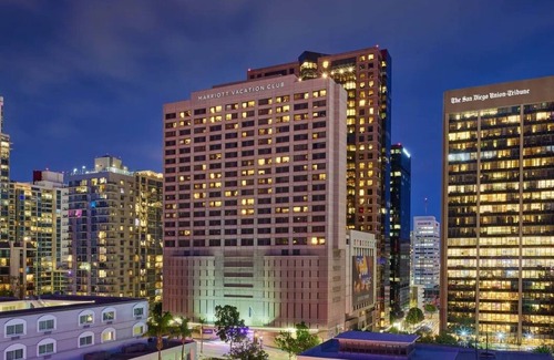 Civic Core Station Balnéaire | Marriott Vacation Club Pulse San Diego- Hotel Room Sleeps 4!