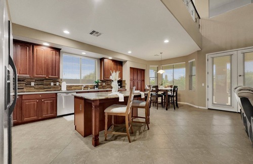 Maricopa Maison | Massive Golf Course Home with Pool, Spa, Game Room, Yoga Room! Stay a While