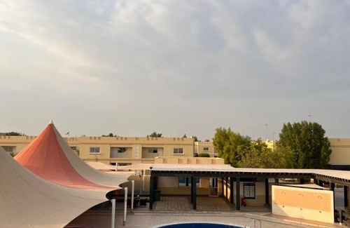 Doha Appartement | Master bedroom with entertaining facilities & Swimming pool
