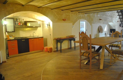 Matera Maison | Matera: DOMUS ALBA (Lamione dans le quartier Sassi Caveoso)
