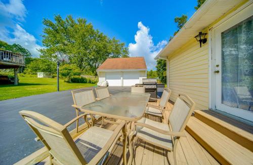 Mayville Maison | Mayville Getaway with Deck Near Chautauqua Lake!