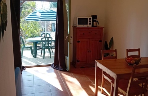 Gaujac Maison | Mazet Provençal climatisé piscine parking 5 pers