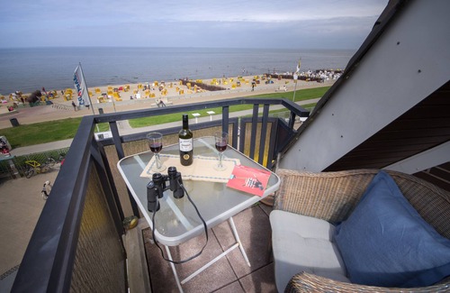Duhnen Appartement | MB36 - Apartment with panoramic sea view at Duhner Strand for 4 persons