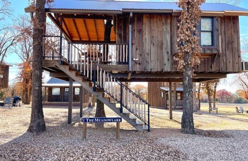 Elm Mott Location De VR | Meadowlark Treehouse (15 MIN to Magnolia/Baylor)