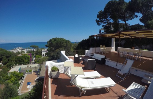 San Felice Circeo Villa | Vue panoramique exclusive à deux pas de la mer