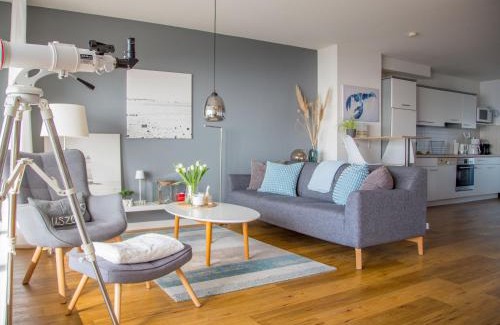 Innenhafen Appartement | Meeresbrise Ferienwohnung mit Balkon und Meerblick