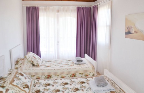 Ortaca Villa | Melisa Villa avec vue sur la mer piscine privée et jardin toutes les chambres sont climatisées