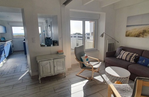 Treffiagat Maison | Men Birnik - pleine vue mer sur l'océan à La Pointe