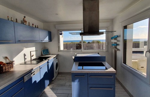 Treffiagat Maison | Men Birnik - pleine vue mer sur l'océan à La Pointe