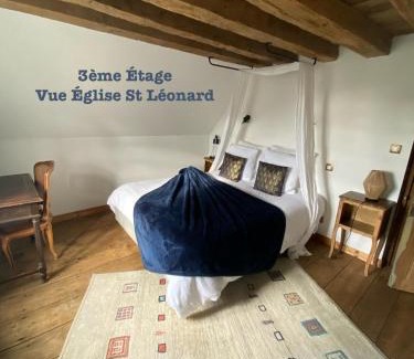 Montaubert - Rille - Saint-Sulpice Lit Et Petit-Déjeuner | Mercier de Montigny - Les Chambres du Beffroi - SPA et Massage