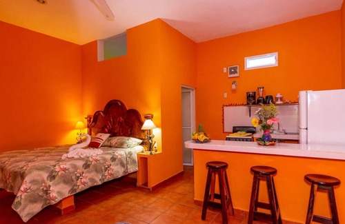 Chacala Maison | Mexican Style King Garden Room in Playa Chacala