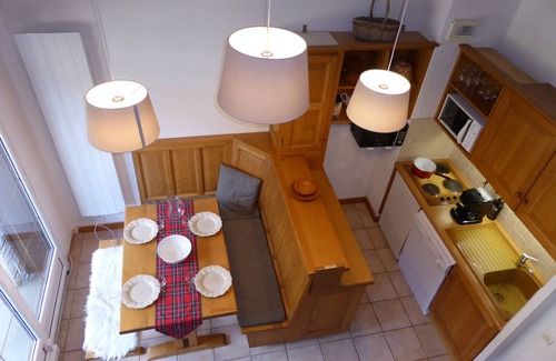 Les Contamines-Montjoie Appartement | Studio mezzanine 4 pers aux Contamines-Montjoie avec garage