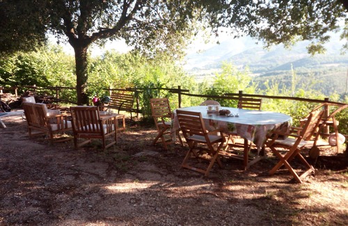Colli sul Velino Appartement | Mini appartement vue panoramique entouré de verdure