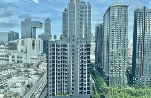 Rama 9 Copropriété | Minimal 2BD Downtown Bangkok | 7min MRT, Central Rama 9, Jodd Fair, Ratchada