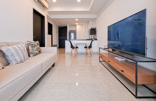 Bumi Serpong Damai Appartement | Minimalist 1Br Branz Bsd City Apartment Near Aeon Mall