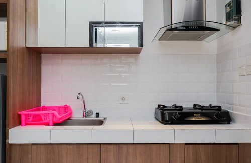 Bumi Serpong Damai Appartement | Minimalist And Warm Studio Casa De Parco Apartment