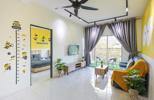 Brinchang Appartement | Minion Escap Family Homestay in Cameron Highland Clover Home 9-25