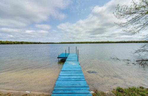 Ossipee Maison | Minnesota Cabin with Deck and Private Beach