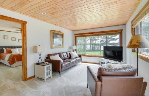 Ossipee Maison | Minnesota Cabin with Deck and Private Beach