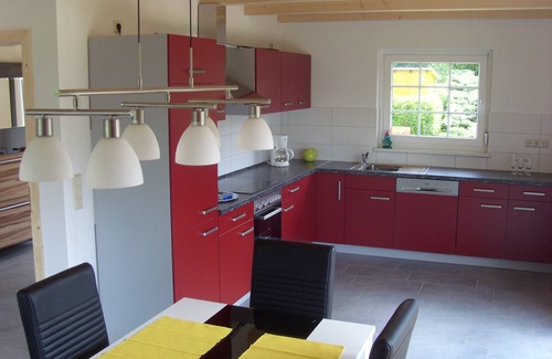 Monkebude Maison | Mint maison de vacances à Mönkebude avec vue sur la lagune de Szczecin sur Usedom