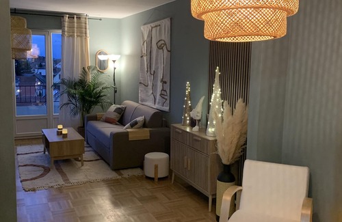 Neudorf South Appartement | Appart MMETA 4 pers à Strasbourg idéalement bien placé, terrasse vue dégagée