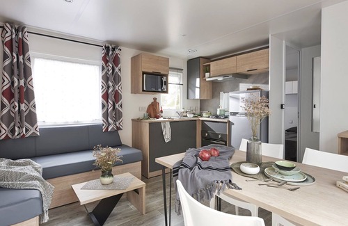 Les Cabannes Maison | Mobil-Home 6 personnes, 3 chambres en Ariège Pyrénées