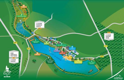 Le Chesne Autre | Mobil-home 6 personnes bord de lac