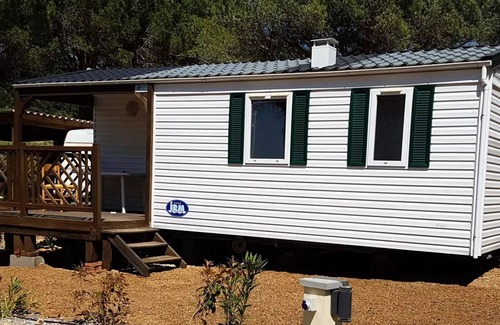 Bizanet Maison | Mobil Home Cigale + Clim + TV 32m² - 2 bedrooms 4 people