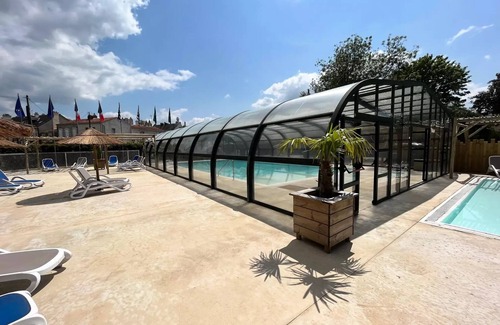 Paimboeuf Maison | Mobil home Classique - 20m² - 1 bedroom - covered terrace 9m² 2 persons