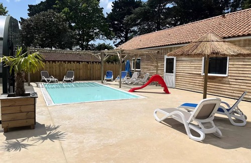 Paimboeuf Maison | Mobil home Classique - 20m² - 1 bedroom - covered terrace 9m² 2 persons