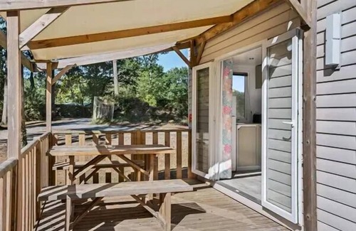 Wijckel Maison | Mobil-home | Comfort XL | 2 Bedrooms | 5 sleeps | Raised terrace