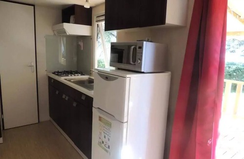 Boisseron Maison | Mobil-home Confort FAMILY PLUS 32m² (3 chambres) - terrasse couverte TV INCLUSE arv/départ samedi 6 personnes