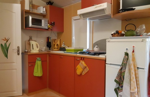 Ascarat Maison | MOBIL-HOME AVEC CLIMATISATION DANS CADRE CHAMPÊTRE