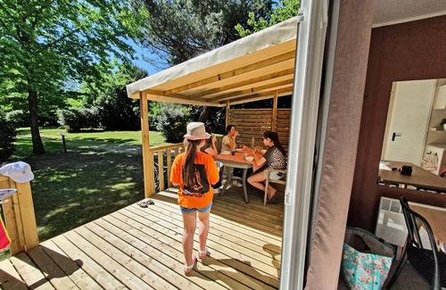 Martres-Tolosane Maison | Mobil-home Privilège - 3 bedrooms 6 to 8 persons - 6 pers. included in the price