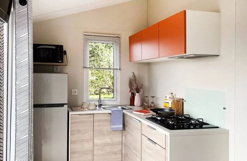 Guerard Maison | Mobile-home | Comfort | 3 Bedrooms | 6 sleeps | Raised terrace | A/C