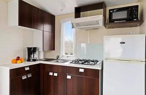 Saint-Cheron Maison | Mobile home Einfache Terrasse